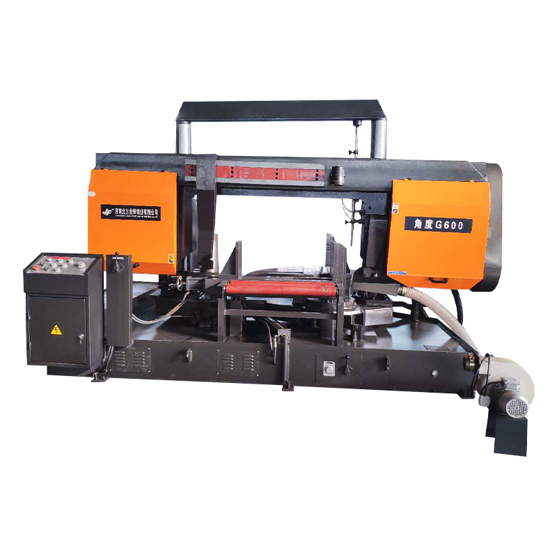 G-600雙立柱旋轉(zhuǎn)角度帶鋸床
