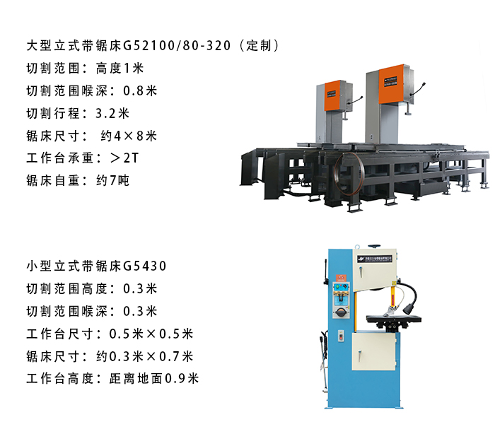 立式帶鋸床如何定制？