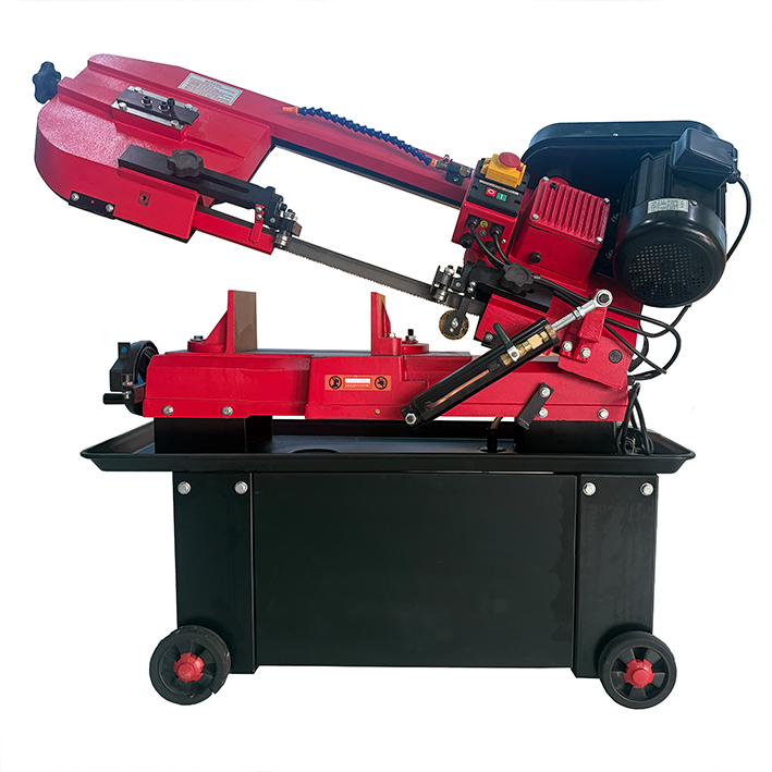 金鋒鋸業(yè)小型剪切式鋸床的應用