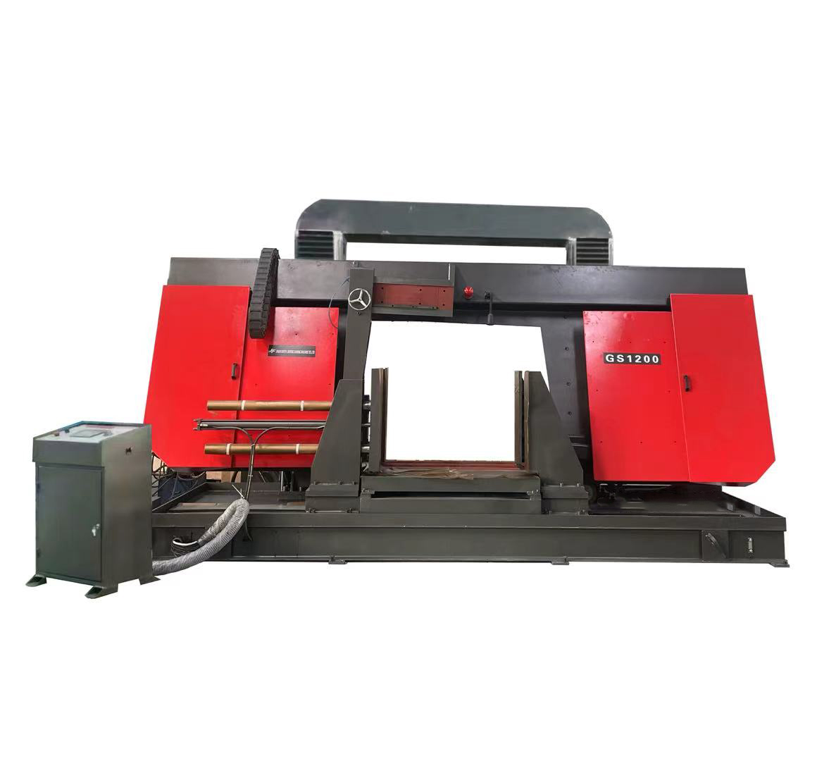 GS1200自動(dòng)臥式龍門帶鋸床