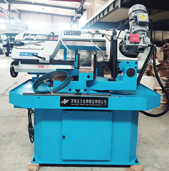 海外市場再突破，金鋒鋸業4025帶鋸床成功登陸美國市場